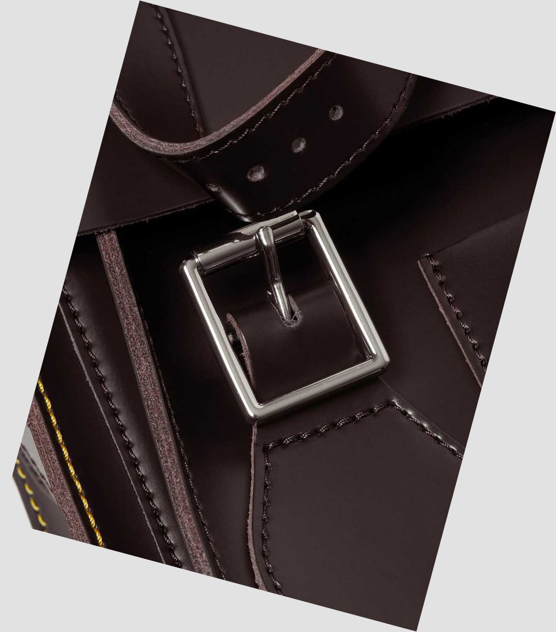 Dr Martens 11 inch Bőr Messenger Táska & Hátizsák Táska Bordó | 964835UIC