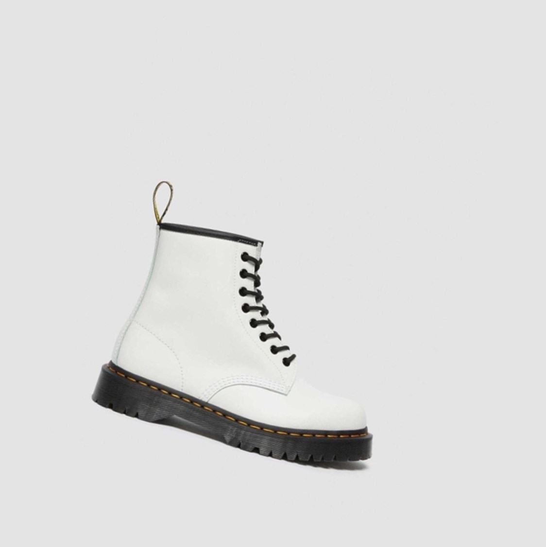 Dr Martens 1460 Bex Smooth Férfi Platform Bakancs Fehér | 864792OME