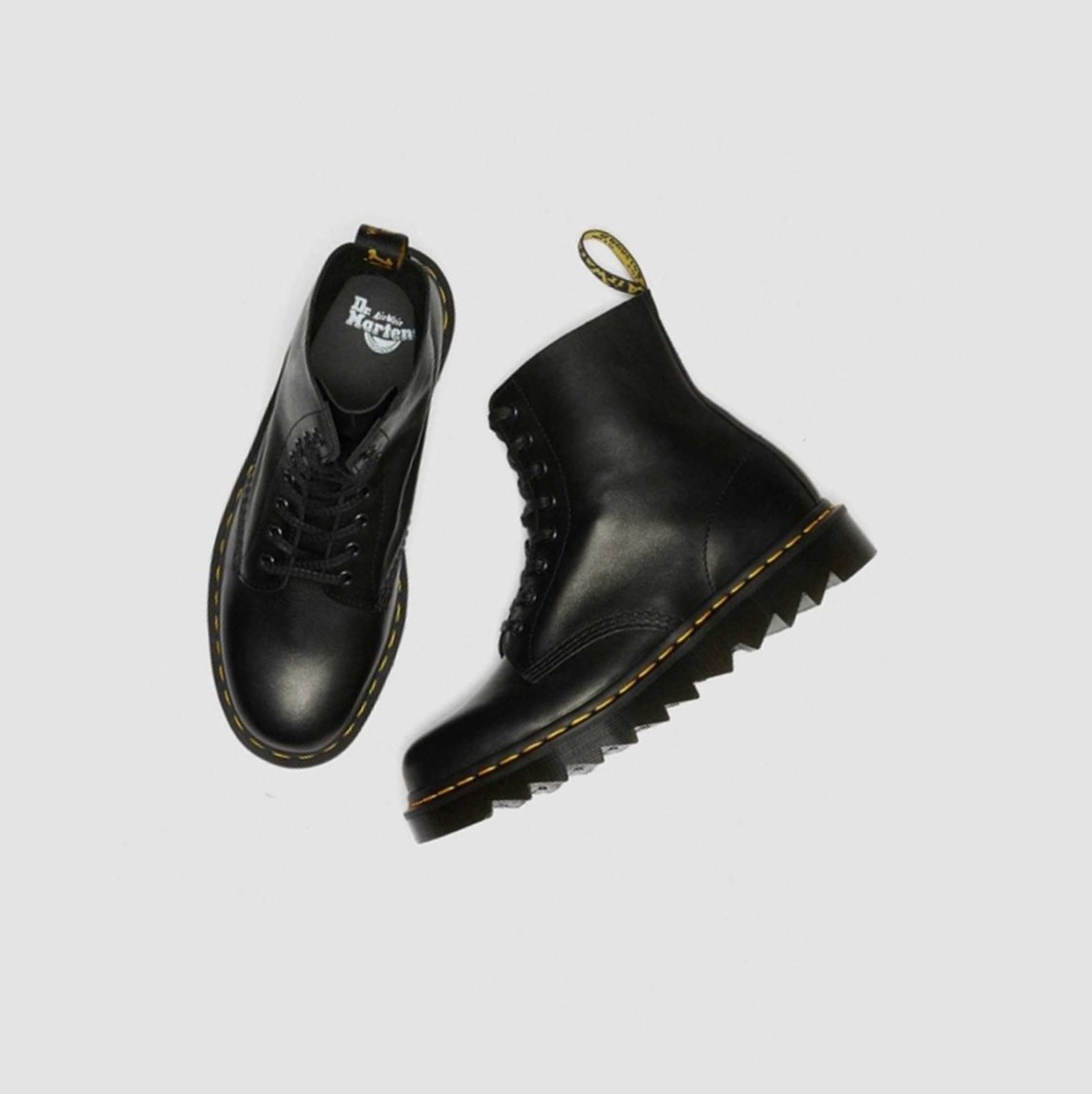 Dr Martens 1460 Pascal Ziggy Férfi Fűzős Bakancs Fekete | 294103MEX