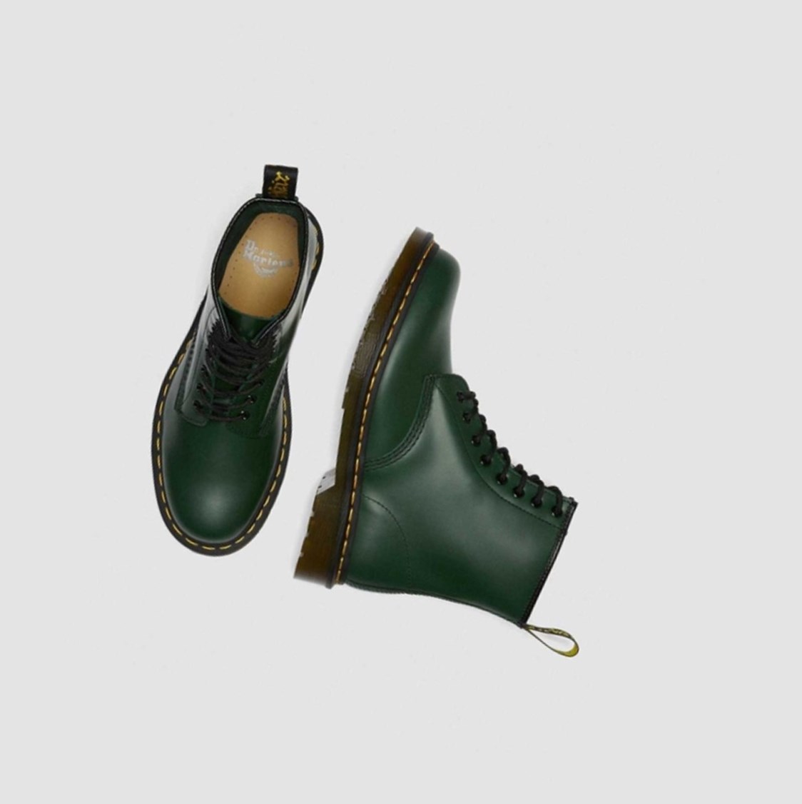Dr Martens 1460 Smooth Női Fűzős Bakancs Zöld | 984751CTA