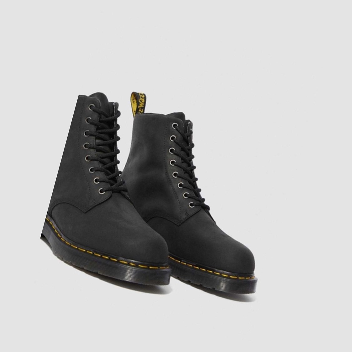 Dr Martens 1460 Vízálló Férfi Fűzős Bakancs Fekete | 142398SZE