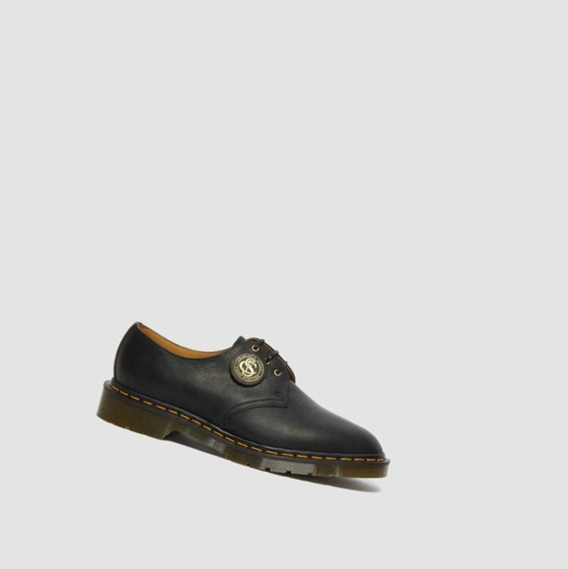 Dr Martens 1461 Classic Oil Férfi Oxford Cipő Fekete | 164853QZS