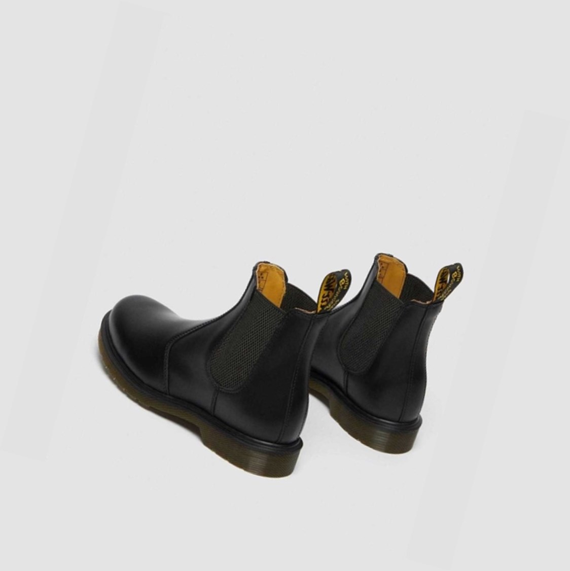 Dr Martens 2976 Smooth Férfi Chelsea Bakancs Fekete | 256918BYC