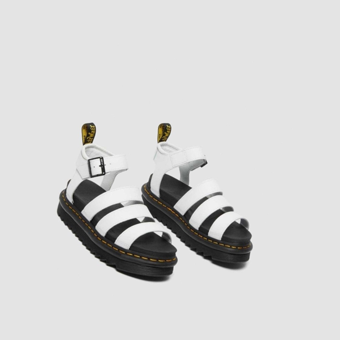 Dr Martens Blaire Hydro Női Gladiátor Szandál Fehér | 516037SIW