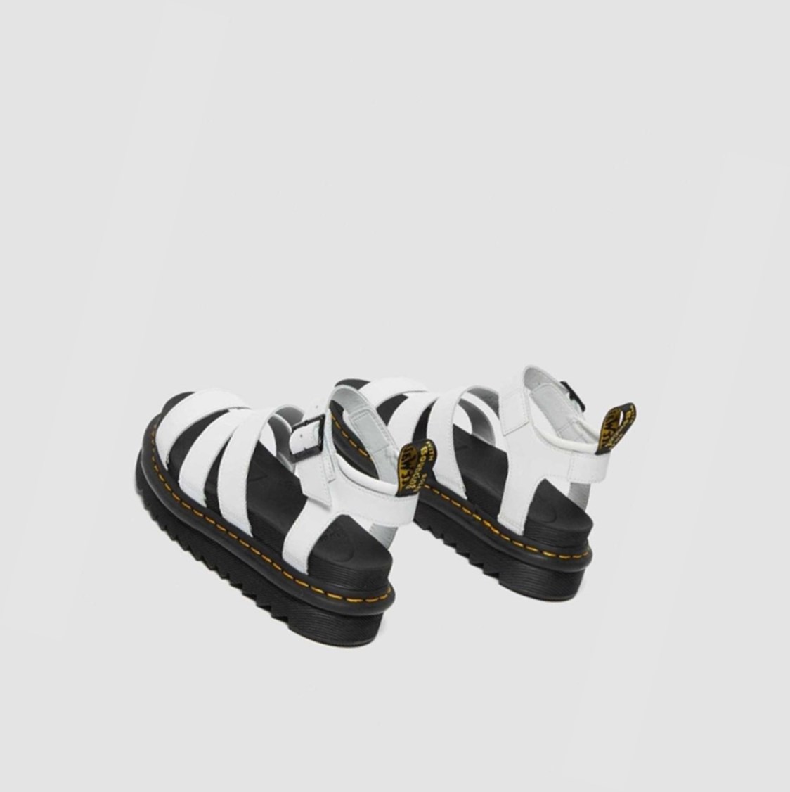 Dr Martens Blaire Hydro Női Gladiátor Szandál Fehér | 516037SIW