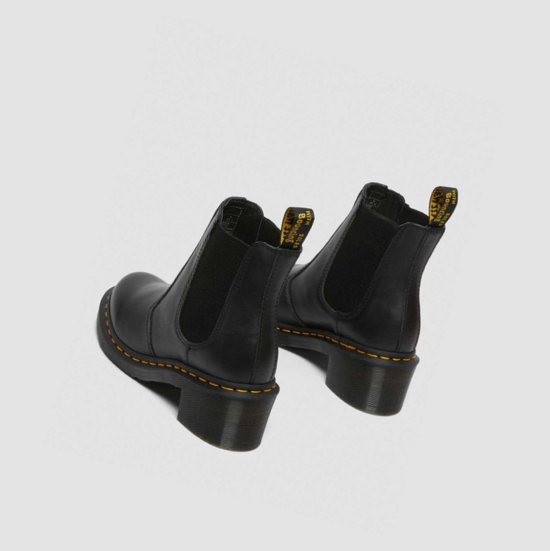 Dr Martens Cadence Sarkú Női Chelsea Bakancs Fekete | 846057IWS
