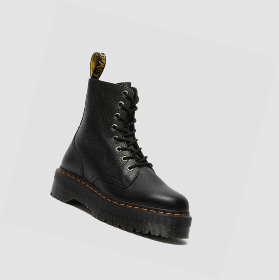 Dr Martens Jadon Pisa Női Platform Bakancs Fekete | 176425LNJ