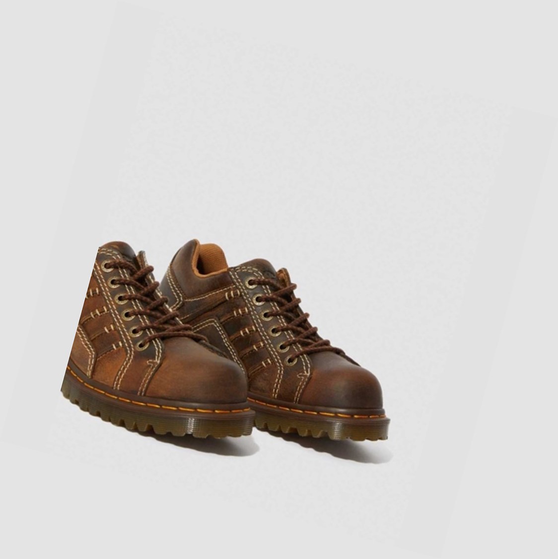 Dr Martens Keith Férfi Alkalmi Cipő Barna | 512708SLJ